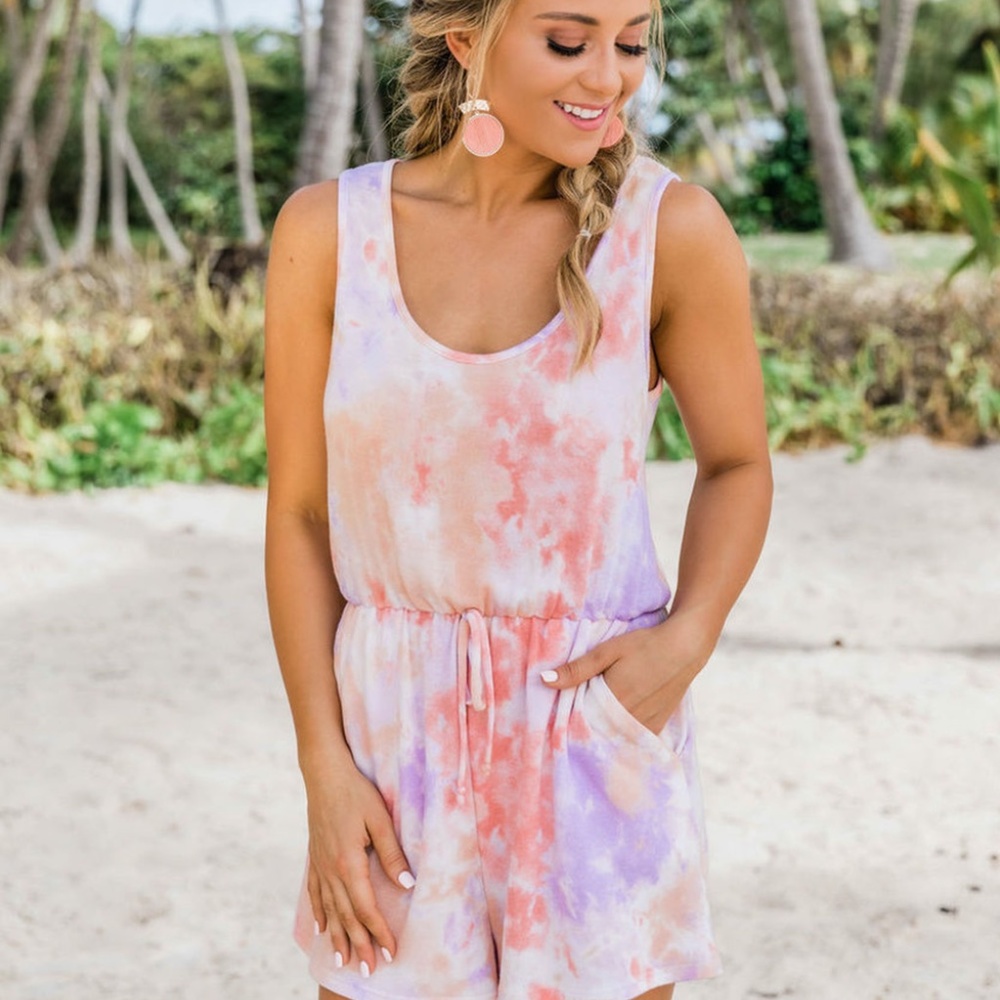 Tie Dye Romper